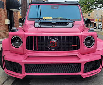 Professional car painting services in New York